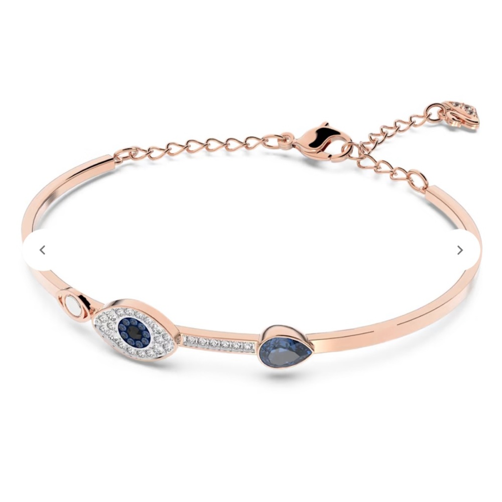 Swarovski evil eye bracelet. New in box